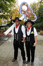 Die Narrhalla 2010 am 11.11.2009 auf dem Viktualienmarkt  (Foto: Ingrid Grossmann)
